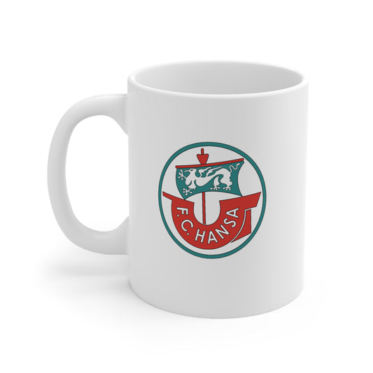 FC Hansa Rostock (1970's logo) Ceramic Mug