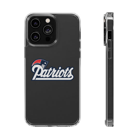 New England Patriots Clear iPhone Case