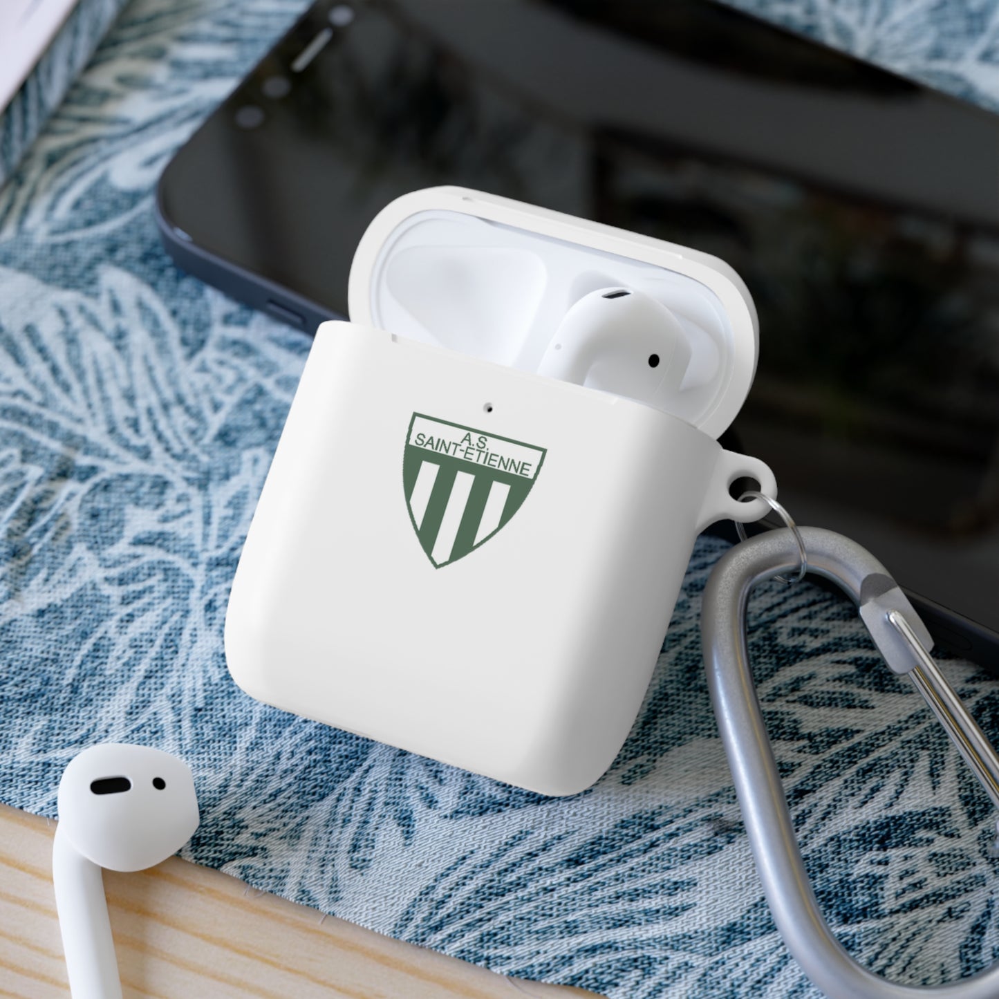 AS Saint-Etienne (logo of 70's) AirPods and AirPods Pro Case Cover