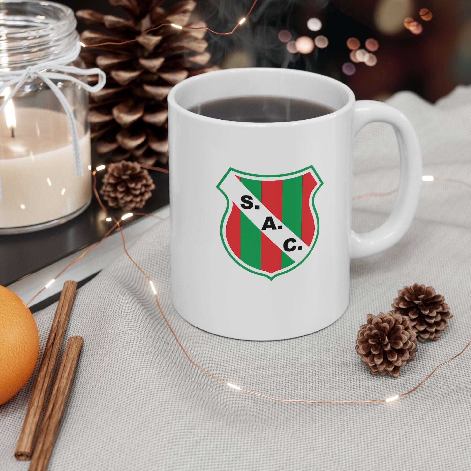 Sportivo Atlético Club de Las Parejas Santa Fé 2019 Ceramic Mug