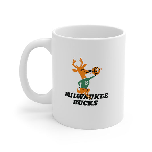 1968-69 Milwaukee Bucks Classic Ceramic Mug